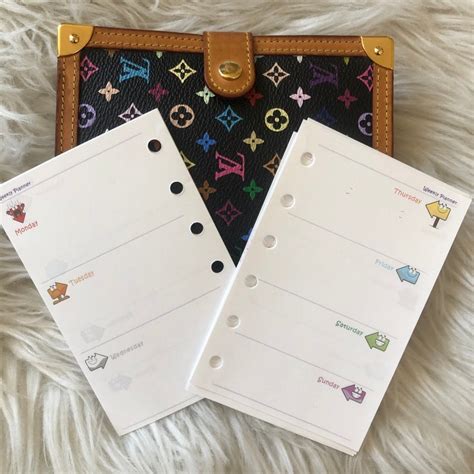 lv pm agenda refill